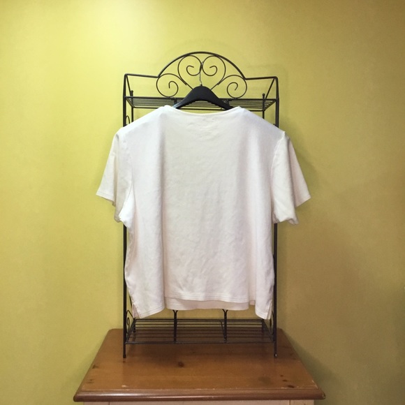 Coral Bay T-Shirt Ivory 3X - Picture 2 of 7